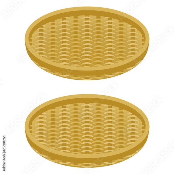 Fototapeta 竹ざる