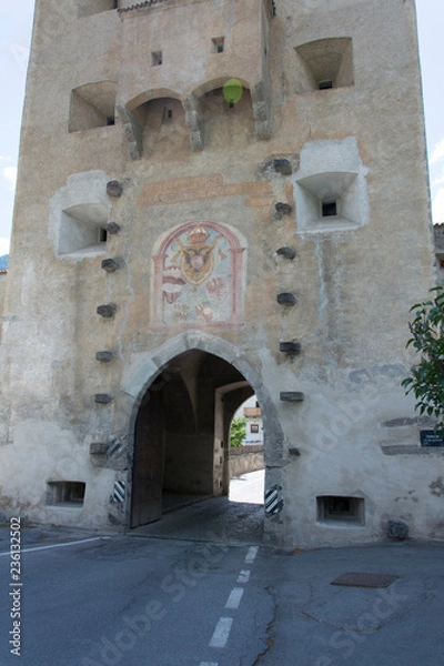 Fototapeta L'ingresso della città