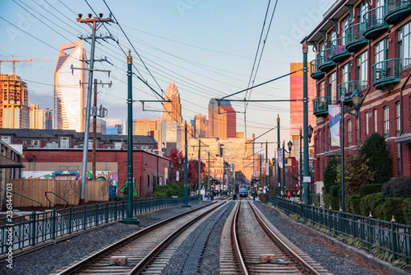 Fototapeta South End Charlotte