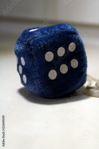 Obraz soft dice toy cube