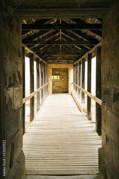 Obraz Inside The Seperate Prison at Port Arthur, Australia