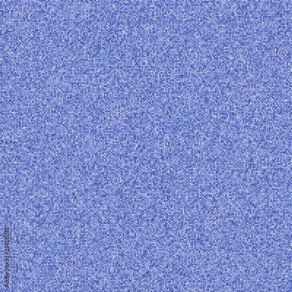 Fototapeta Seamless blue fabric texture for background / jeans texture/ illustration