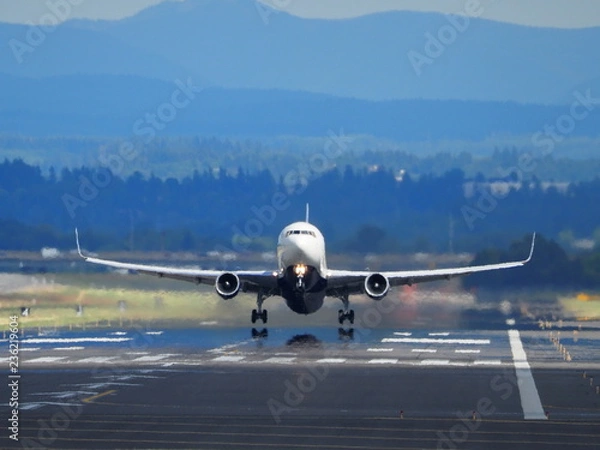 Obraz 旅客機の離陸