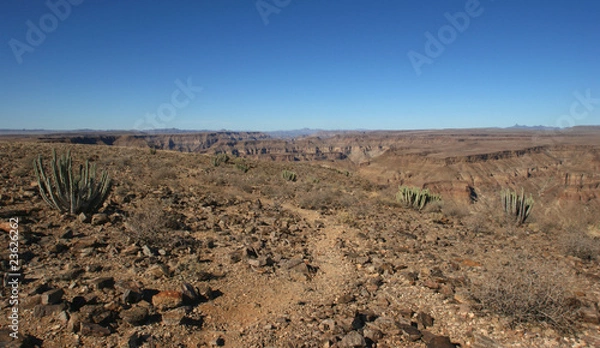 Obraz plaine du fish river canyon