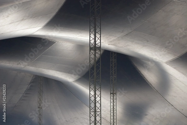 Fototapeta Inside of a Circus Tent