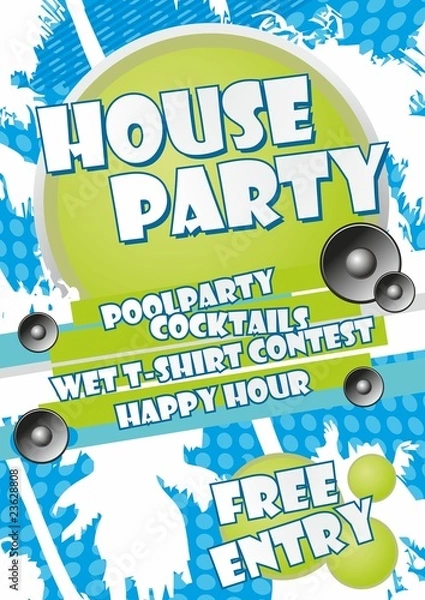 Fototapeta Mega House Party