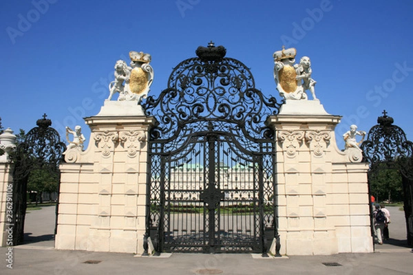 Obraz Gate to Belvedere