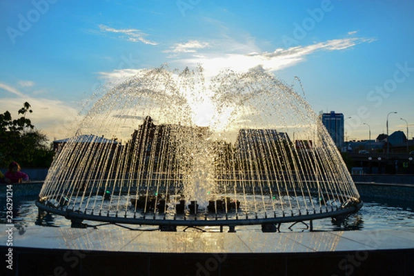 Obraz sunlight in the fountain