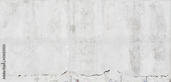Fototapeta Grunge billboard texture. Stained poster surface