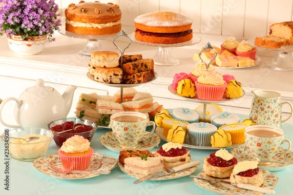 Obraz BRITISH AFTERNOON TEA