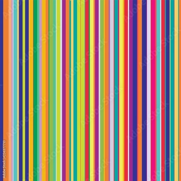 Obraz Abstract striped geometric multicolor seamless pattern background