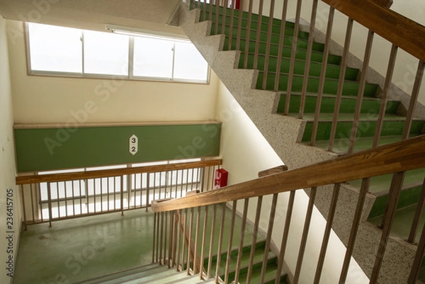 Obraz 学校の階段