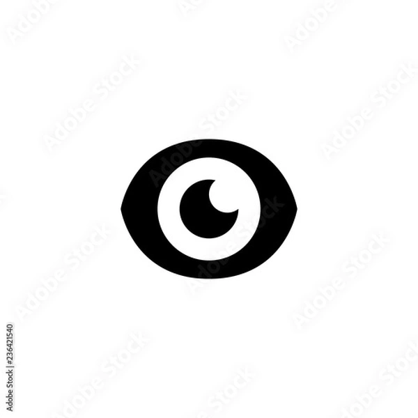 Fototapeta eye icon vector