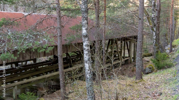 Obraz Altes Sägewerk