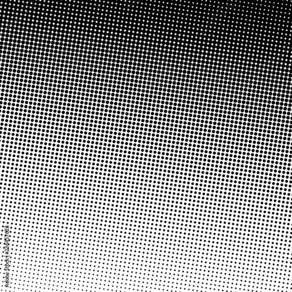 Fototapeta Retro Halftone Gradient Circle Background