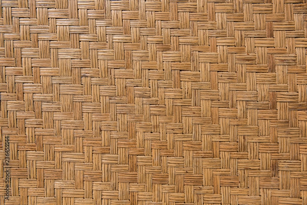 Fototapeta Bamboo weave background