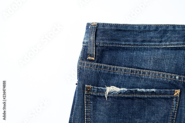 Obraz A Part Of Blue Jeans    