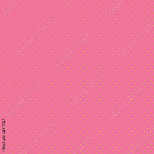 Fototapeta Seamless Pink & Green Tiny Dot Pattern