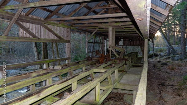 Obraz Sägewerk in Norwegen