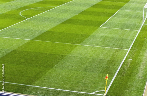 Obraz Strafraum, Torraum, Elfmeterpunkt, Eckmarkierung