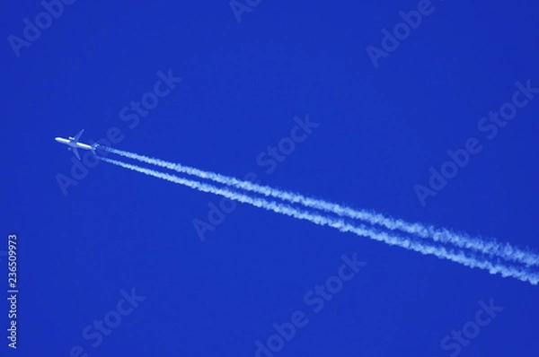 Obraz 青空とひこうき雲