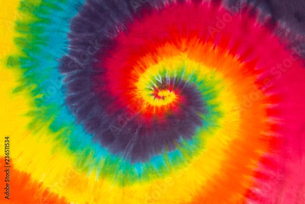 Obraz Colorful Tie Dye Designs Patterns
