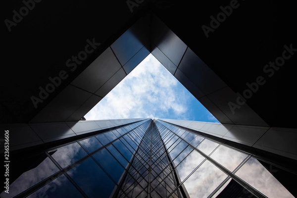 Obraz Triángulo y punto de fuga