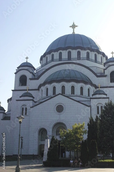Fototapeta St.Sava temple