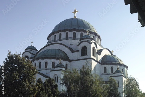 Fototapeta St.Sava temple
