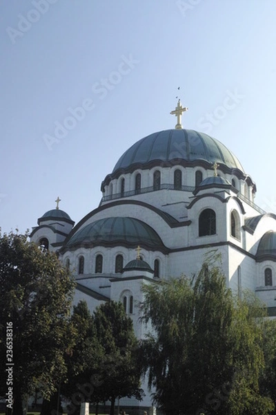 Fototapeta St.Sava temple
