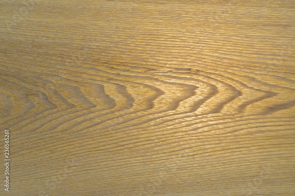 Fototapeta Cream or brown wooden background with marvelous horizontal pattern