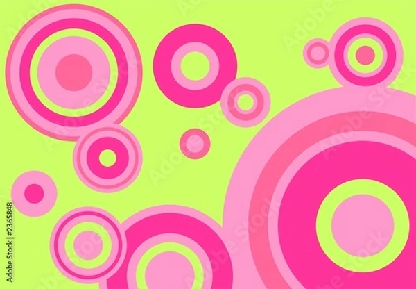 Fototapeta green-pink background