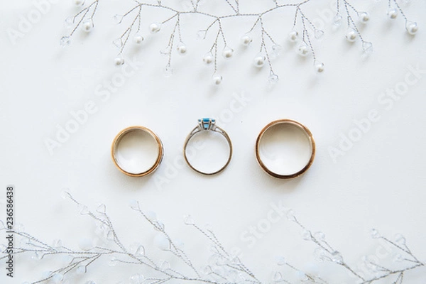 Fototapeta wedding rings 
