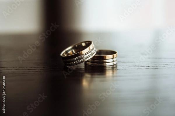 Fototapeta wedding rings 
