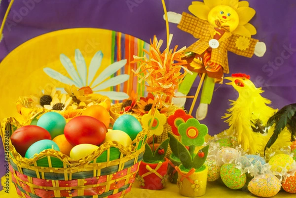 Fototapeta Easter decoration