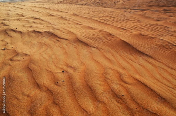 Obraz fancy wavy patterns in the sand