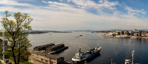 Obraz Hafen in Oslo