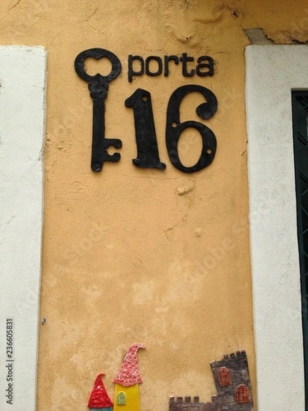 Obraz sign in Lisboa