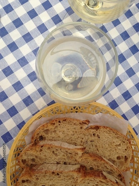 Obraz wine and bread