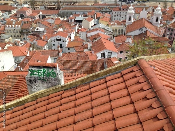 Obraz Lisboa roofs