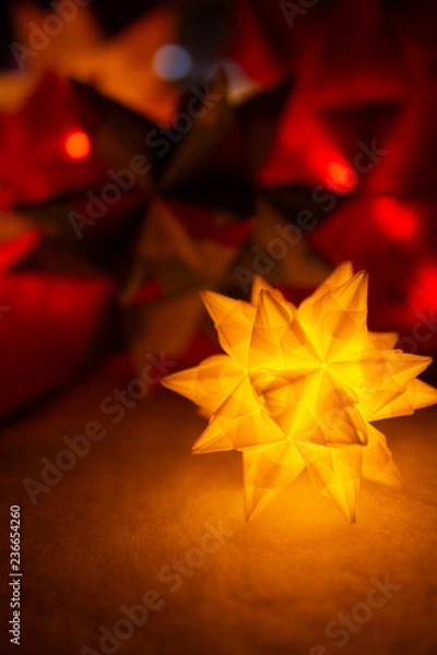 Fototapeta Glowing star