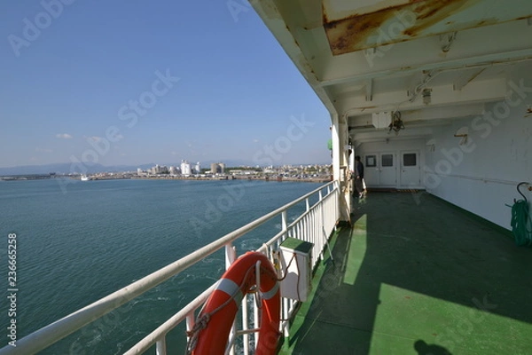 Obraz 宮崎カーフェリー_航行中