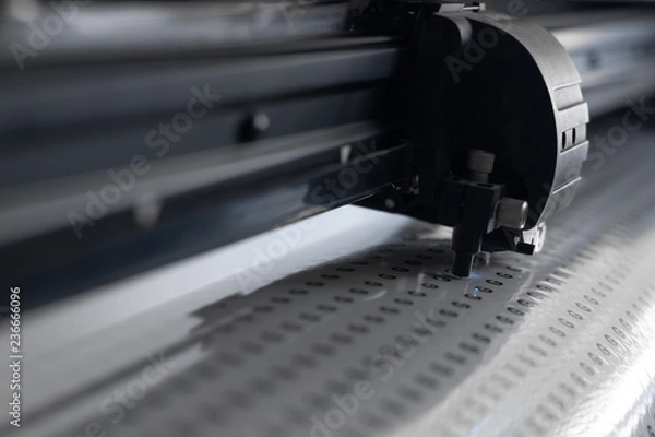 Fototapeta Cutter plotter head