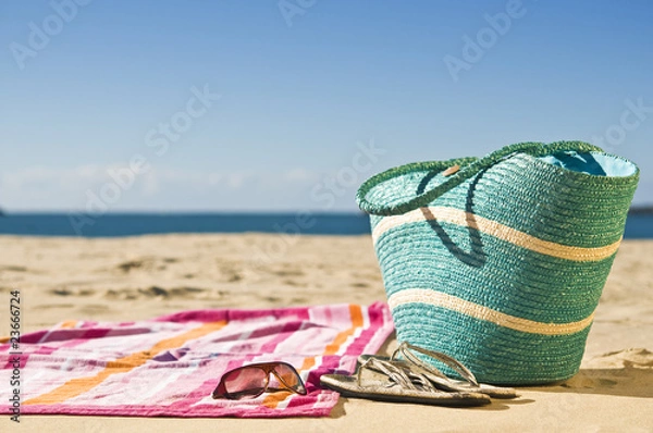 Obraz Relaxing at the beach