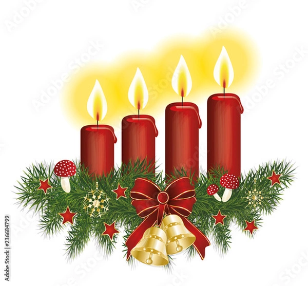 Obraz vierter Advent