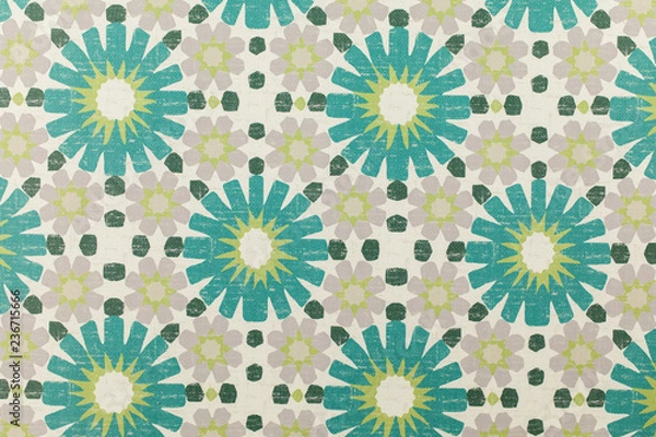 Fototapeta Textured fabric with pattern