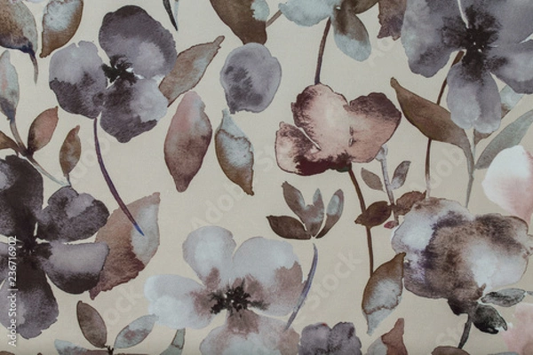 Fototapeta Textured fabric with pattern