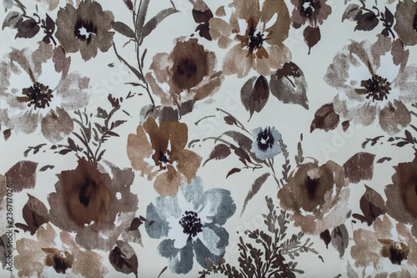 Fototapeta Textured fabric with pattern