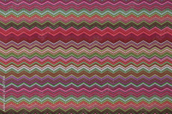 Fototapeta Textured fabric with pattern