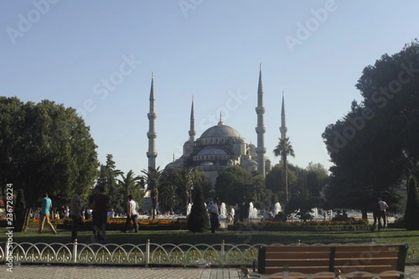 Fototapeta blue mosque